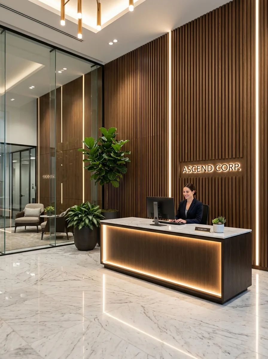 ENTRANCE & RECEPTION