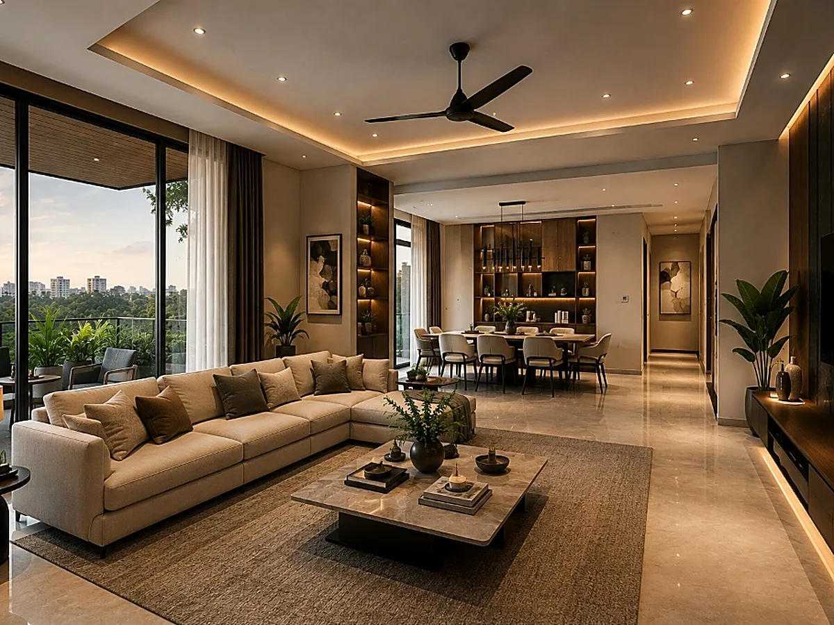 Modern Villa Lounge